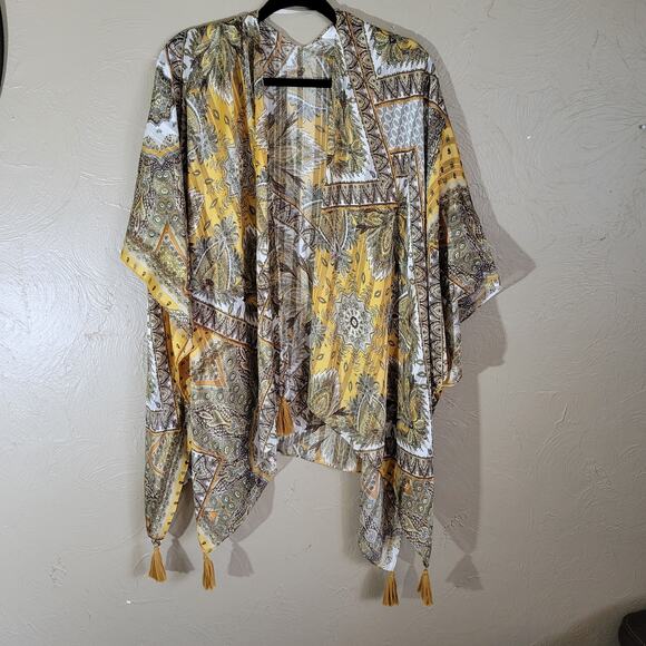 Simply Noelle Sweaters - Simply Noelle Open Cardigan with Tassels